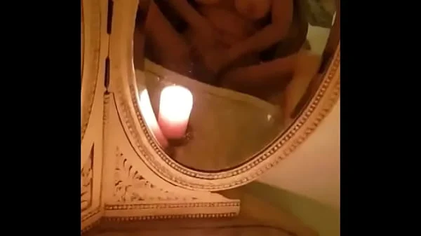Masturbating in Vintage Mirrors