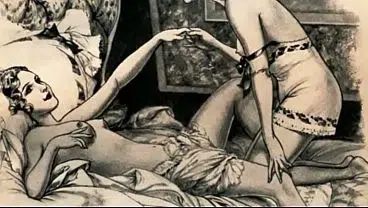 retro erotic art
