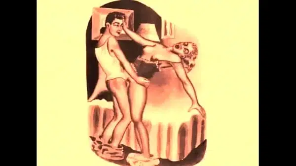 retro erotic drawings