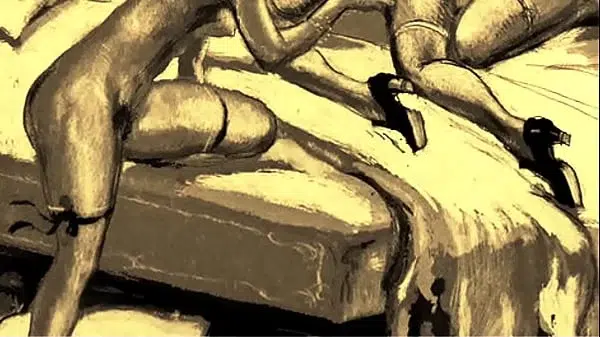 retro erotic drawings