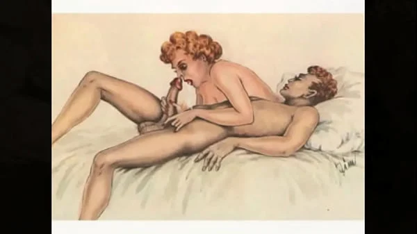 retro erotic illustration