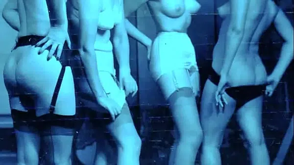 Retro Lingerie Threesome