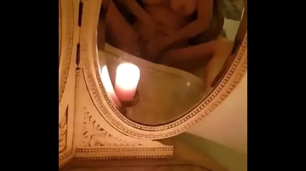 Masturbating in Vintage Mirrors