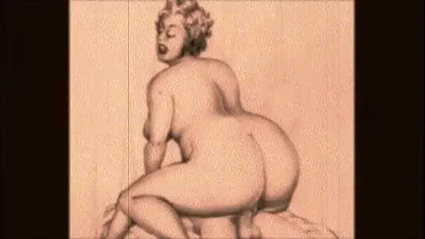 retro erotic art