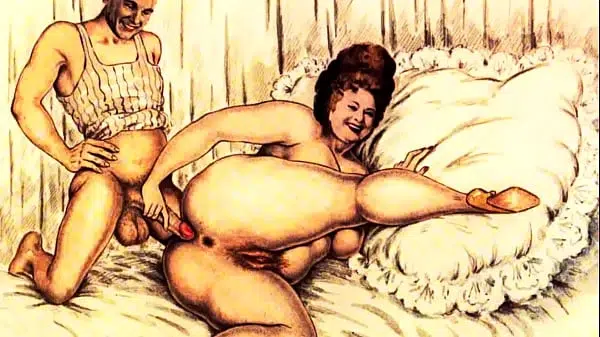 retro erotic art