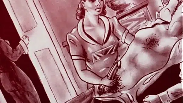 retro erotic drawings