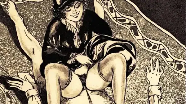 retro erotic drawings