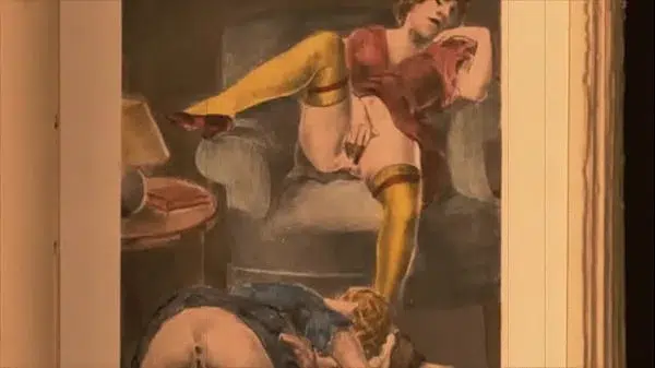 retro erotic illustration