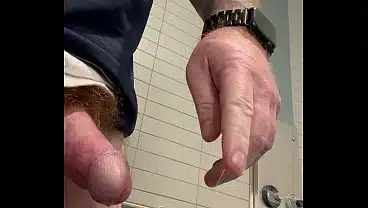 Amateur bear Precum string