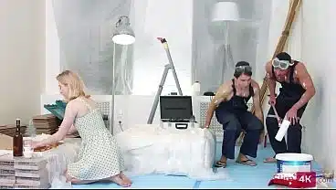 Beautiful blonde Loves anal