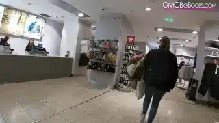 Lilydreamboobs Gets Touched in Public Dressing Room