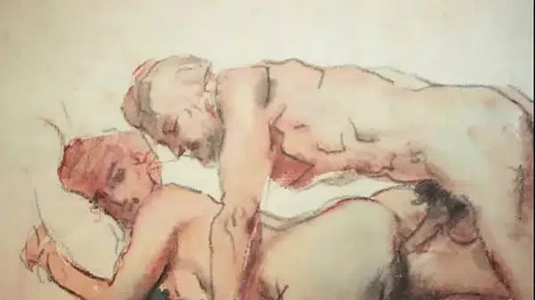 retro erotic drawings