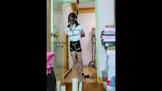 SelfBondage Almost Get Trapped