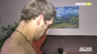 BBW Babe Mary G Has Her Fat Pussy Stretched By Skinny Husband – AMATEUR EURO