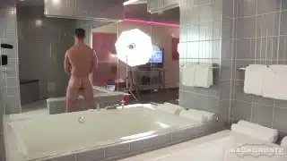 BTS wt Athletic Bodied Jock Alexandre – Maskurbate