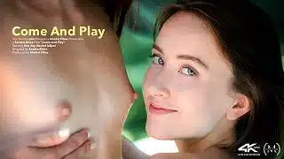 Cute lesbians kiss then lick each others nipples and pussy