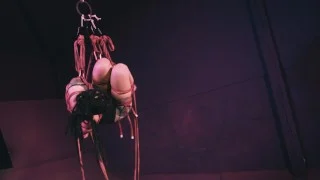 Dirty Dreaz shibari session with Lily lu as rigger + valkiryz as rope bunny BDSM z-filmz bondage