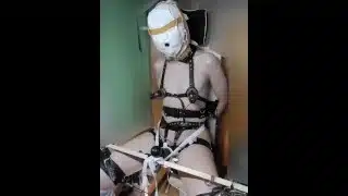 自制しながら電動ローションガーゼで搾り取られる動画連続射精チャレンジ9日目2021-05-04