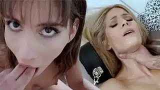 Lili Charmelle e Candee Licious si DIVERTONO col mio CAZZO italiano DURO – scopata selvaggia a tre!