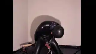 Rubber Slave Electro Torment