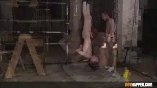 Sean Taylor unleashes torment on hung twink Jake Hunter