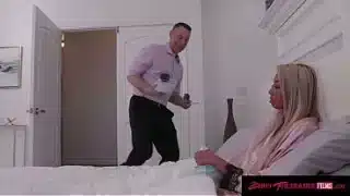 Sick Gia DiBella Gets Stepdads Chest Rub Then Hard Anal