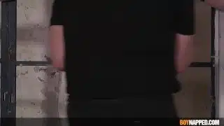 Horny Daddy Enjoys Playing His New Bound Toy Boy