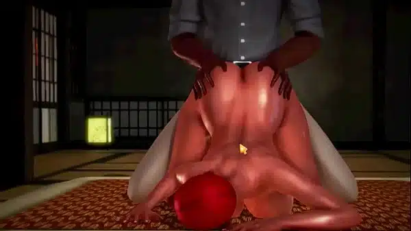 3D large boobed half asian fucked