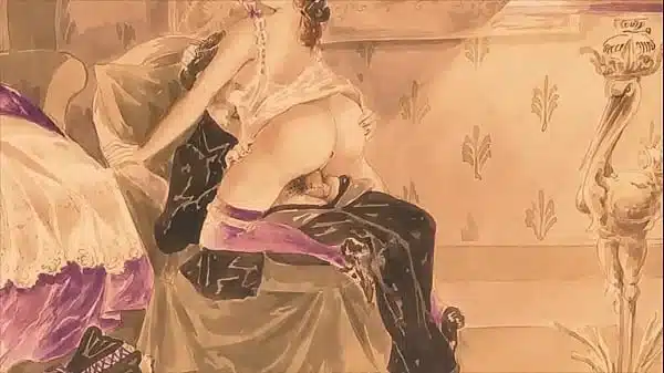 retro erotic art