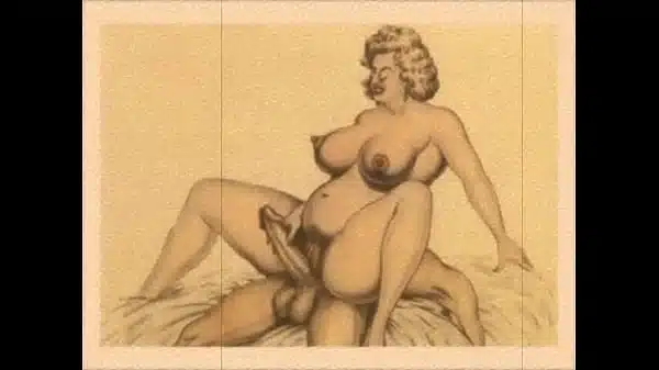 retro erotic art