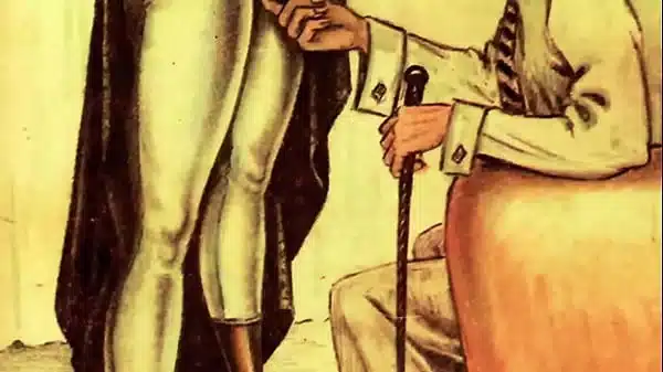 retro erotic illustration